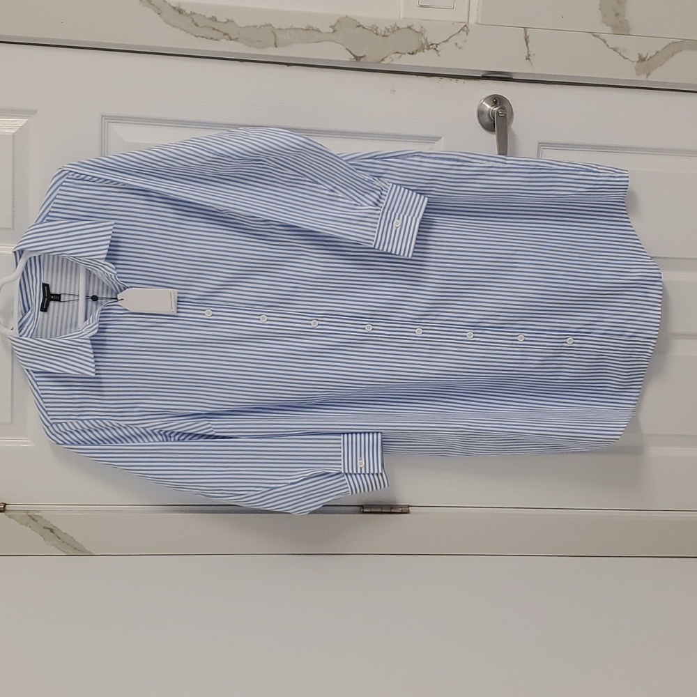 Universal Standard Odeon shirt-dress.